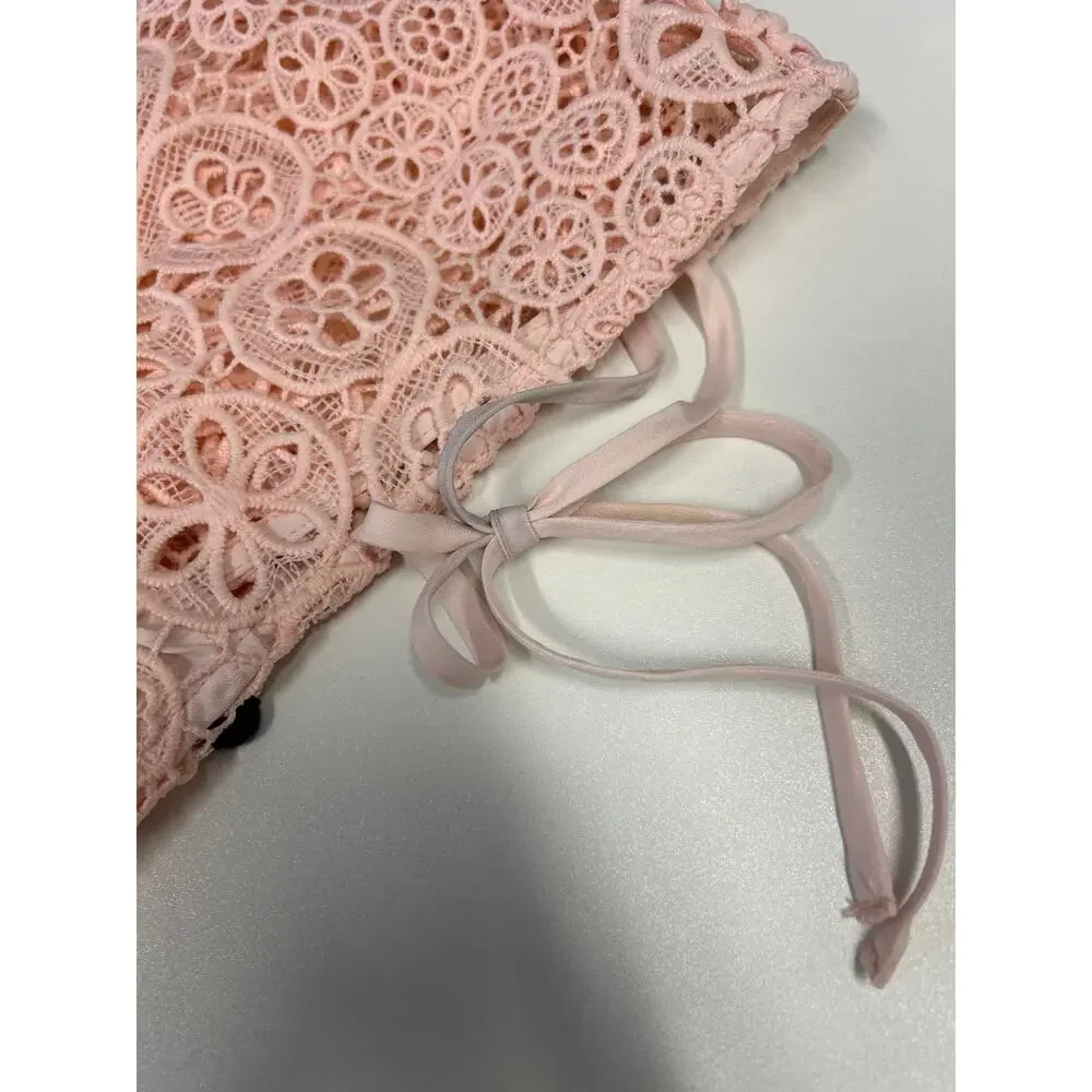 Lovers + Friends Marni Pink Lace Mini Dress Women's‎ Size Small - NWT
